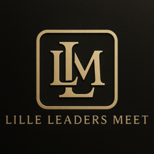 Logo Lille Leaders Meet - événement networking entrepreneurs IA tech innovation Lille Mesa rooftop afterwork